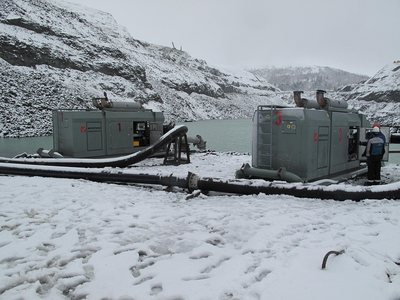 Насосные установки (ДНС) для карьеров могут быть использованы для отвода и удаления загрязненной воды из шахт и котлованов